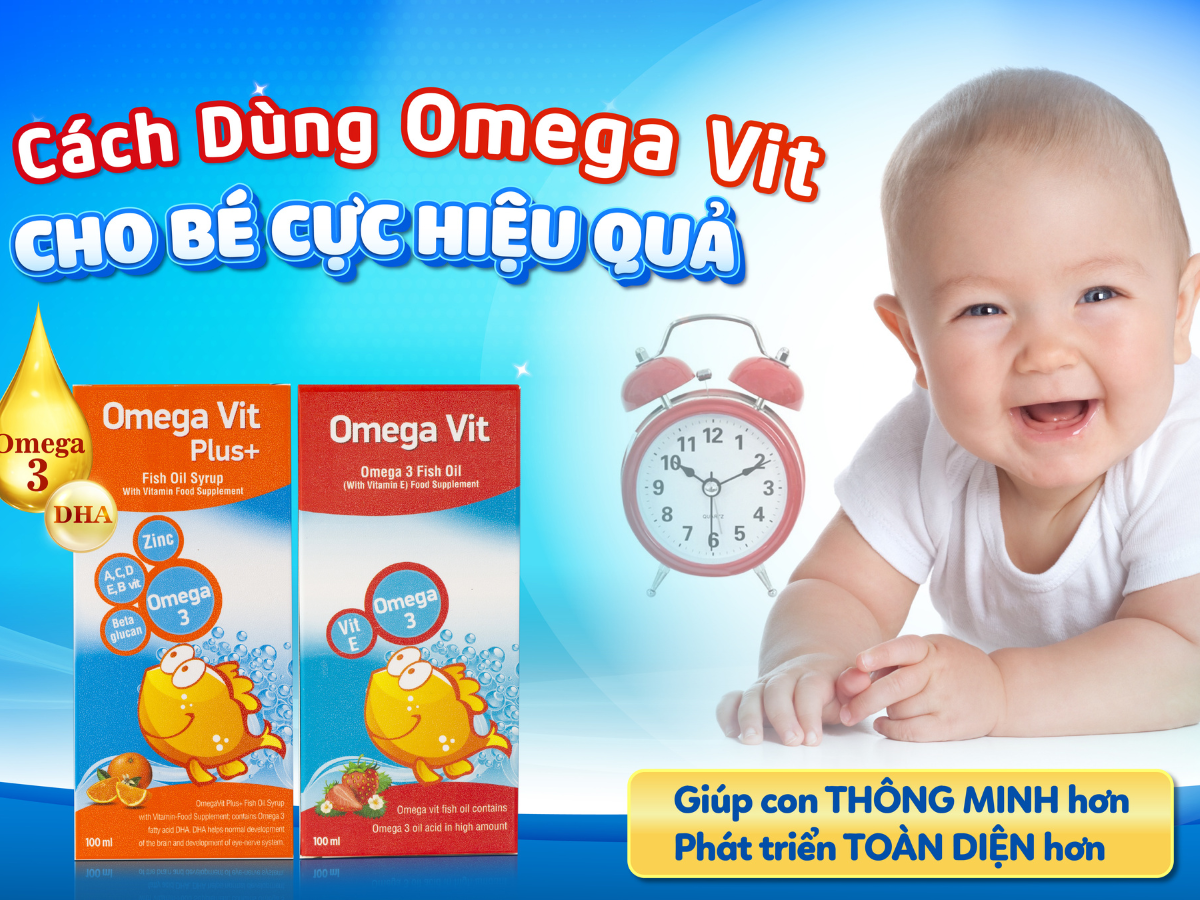 Cách dùng Omega Vit