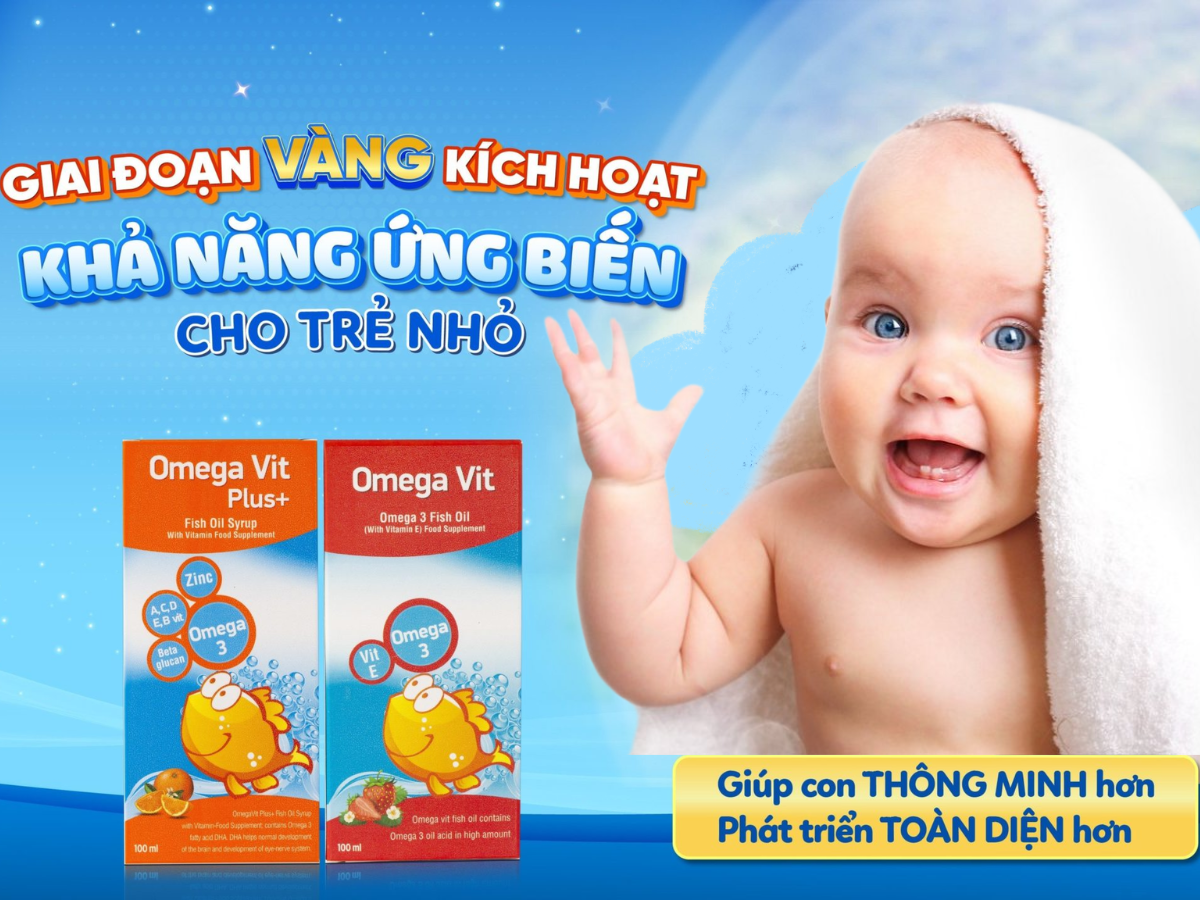 Cho trẻ dùng sớm ngay từ “1000 ngày đầu đời”