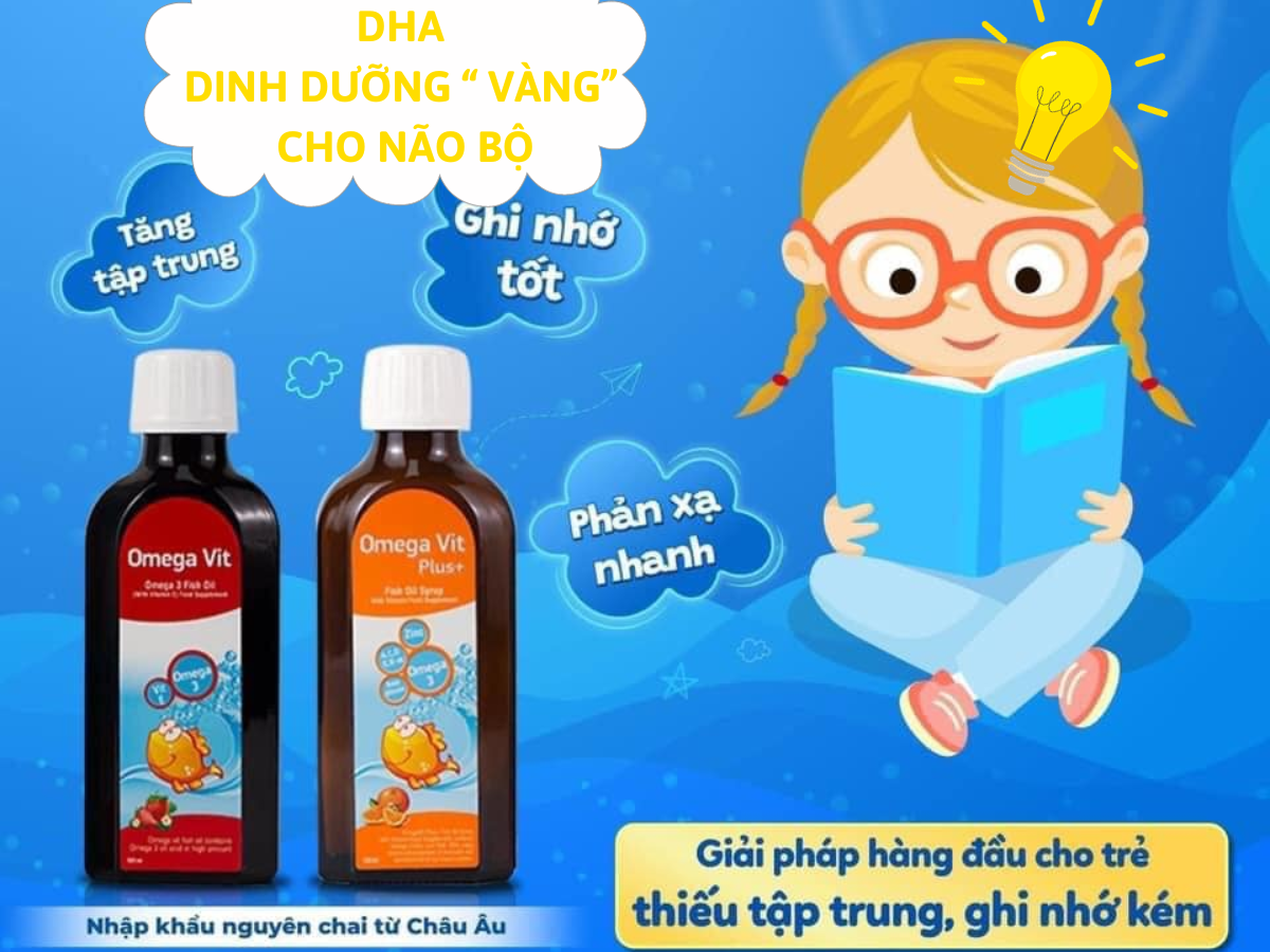 DHA là gì? Tác dụng của DHA với trẻ nhỏ?