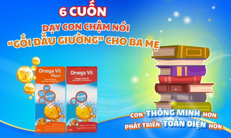 6 cuốn tài liệu dạy con chậm nói “gối đầu giường” cho ba mẹ 